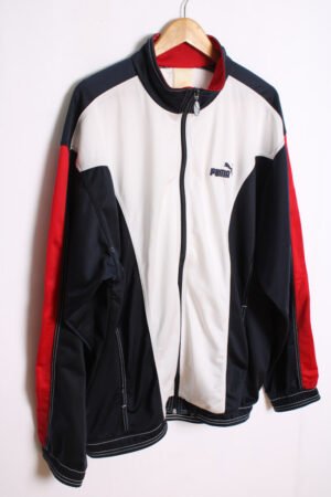 Crazy Jacket Puma Vintage Blanca y Azul "2XL"