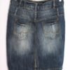 Falda Denim Vintage Por Rodilla "S"