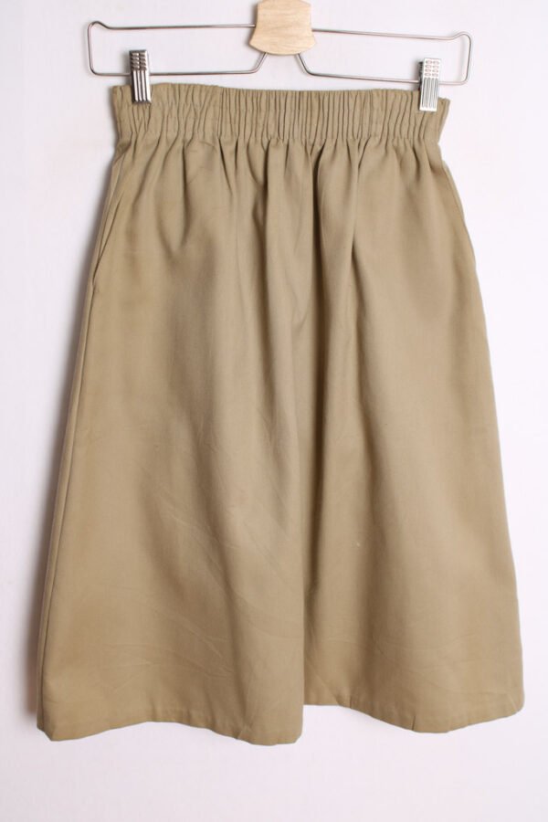 Falda Caqui Midi Vintage "XS/S"