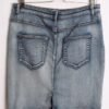 Falda Denim Corta Desgastada Vintage "XL"