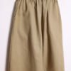Falda Caqui Midi Vintage "XS/S"