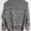 Jersey con Lana y Estampado Gris Vintage "S/M"