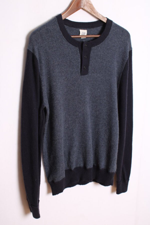 Jersey GAP Vintage con Lana Merino Azules "M"