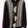 jersey estampado vintage_-48 Jersey Cuello Alto Bicolor Vintage "L"
