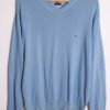 jersey tommy hilfiger vintage_-43 Jersey Tommy Hilfiger Vintage Azul Celeste "XL"