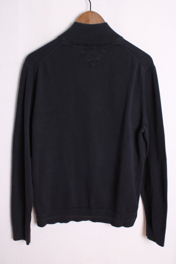 Jersey Tommy Hilfiger Vintage Azul con Cremallera "XL"