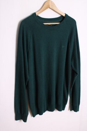Jersey Lee Vintage Verde Cuello Redondo "XL"