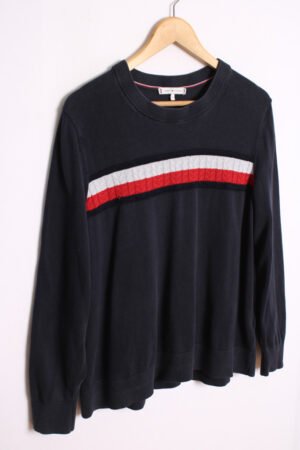 Jersey Tommy Hilfiger Vintage Punto Azul "XL"