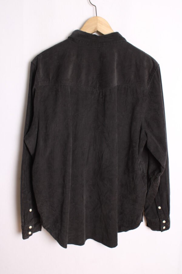Camisa de Pana Gris Vintage "2XL"