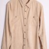 Camisa de Pana Tono Beige Vintage "L"