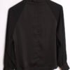 Blusa Negra Cuello Fruncido Vintage "M"
