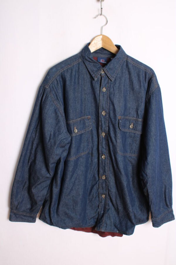 Camisa Denim Interior Polar Vintage "XL"