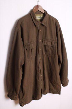 camisa cuadros guateada vintage_-58 Camisa Denim Verde Guateada Vintage "2XL" ARROW