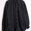 Camisa Denim Marino Interior Cuadros Vintage "XL"