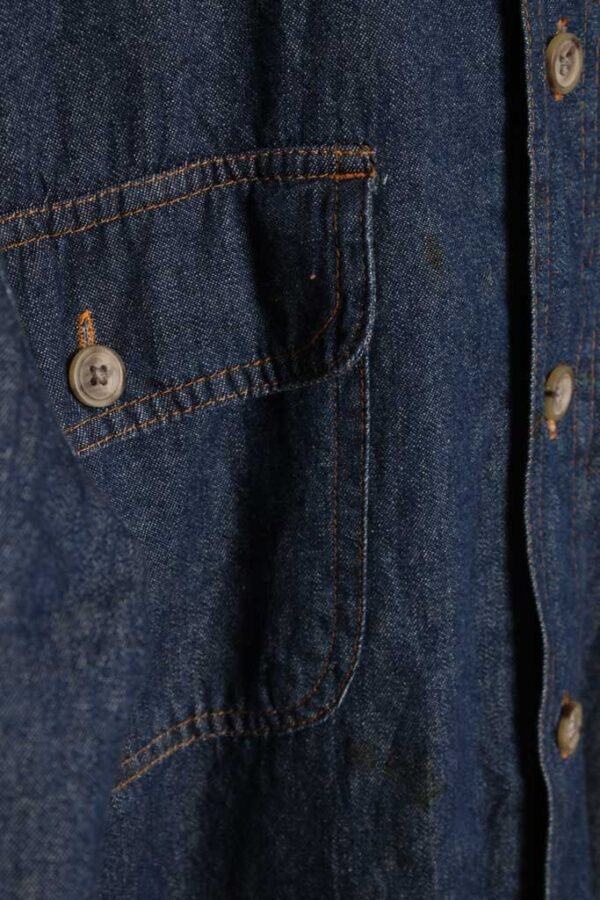 Camisa Denim Interior Polar Vintage "XL"