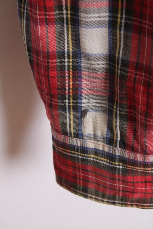 Camisa Cuadros Interior Guateado Vintage "2XL"