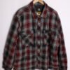 Camisa Interior Guateado Gris y Burdeos Vintage "L"