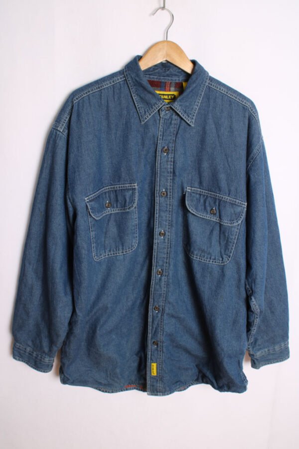 Camisa Denim Interior Polar Vintage "XL"