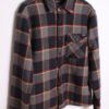 Camisa Guateada Cuadros Grises Vintage "M"