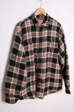 camisa faranela vintage forrada-45 Camisa Wrangler Interior Guateado Vintage "L"