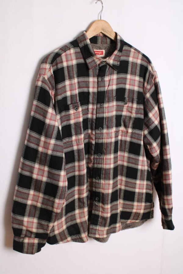Camisa Wrangler Interior Guateado Vintage "L"
