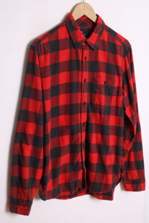 Camisa GAP Franela Cuadros Bicolor Vintage "M"