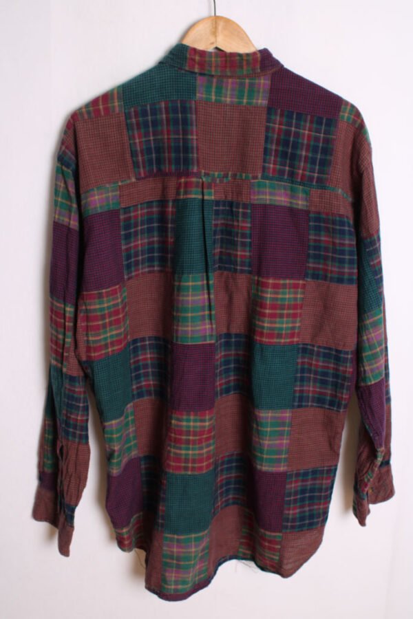 Camisa Vintage Chaps  Patchwork "XL"