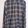 camisa franela cuadros vintage_-58 Camisa Franela Cuadros Azul Vintage "L"