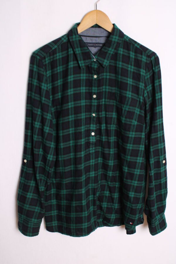 camisa franela vintage ralph lauren-30 Camisa Tommy Hilfiger Vintage Cuadros "S/M"