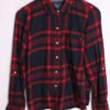 Camisa Tommy Hilfiger Vintage Franela a Cuadros "S"