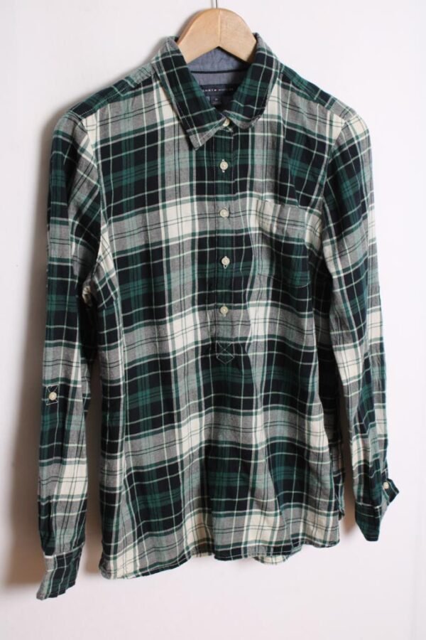 camisa franela vintage ralph lauren-45 Camisola Tommy Hilfiger Vintage Cuadros "M"
