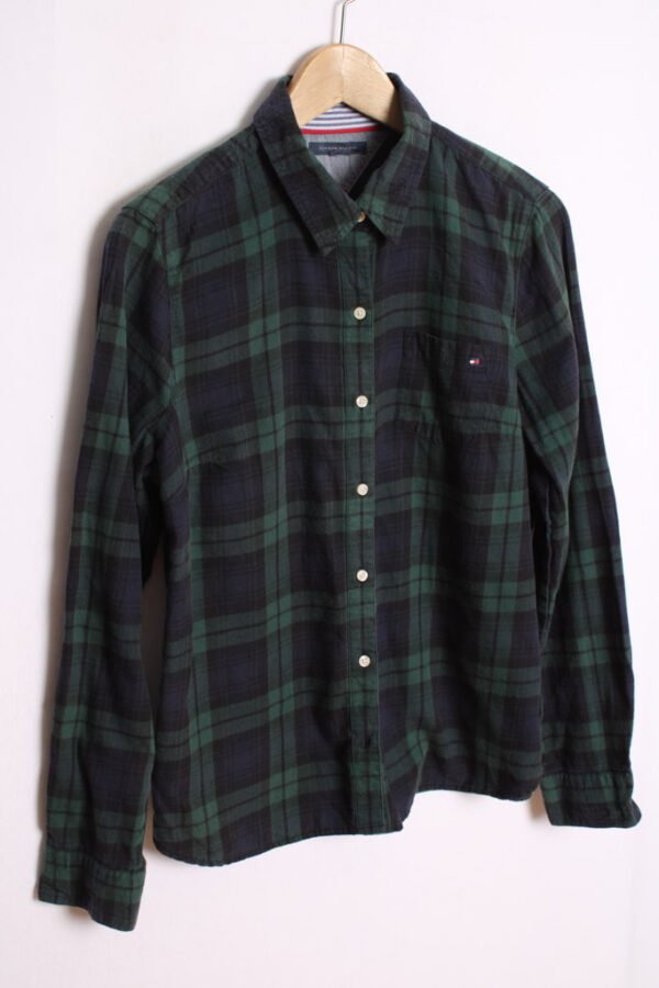 camisa franela vintage ralph lauren-52 Camisa Tommy Hilfiger Vintage Cuadros "S/M"