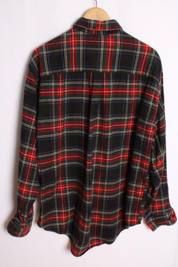 camisa franela vintage_-55 Camisa de Franela Vintage Cuadro Escocés "L"