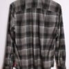 camisa franela vintage_-57 Camisa Wrangler Vintage Franela Cuadros Grises "M"