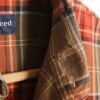 Camisa Franela Vintage Cuadros Verdes "L"