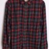 Camisa Franela Cuadros Azul Vintage "M"