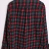 Camisa Franela Cuadros Azul Vintage "M"