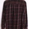 Camisa Franela Cuadros Berenjena "M"