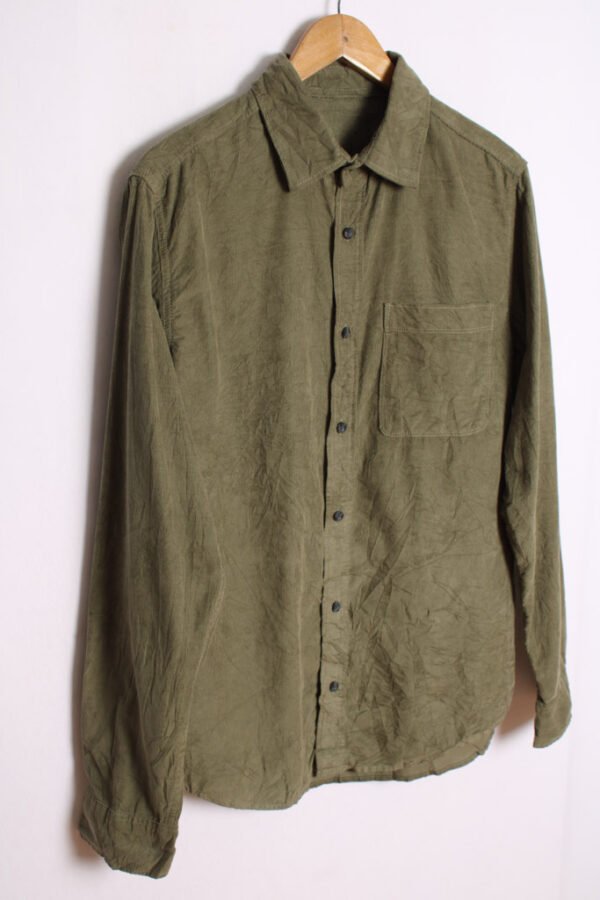 Camisa Pana Verde Vintage "S"