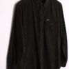 Camisa Volcom de Pana Negra Vintage "M"