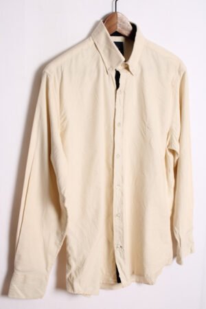 Camisa Pana Vintage Tono Beige "S"