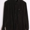 Camisa Volcom de Pana Negra Vintage "M"