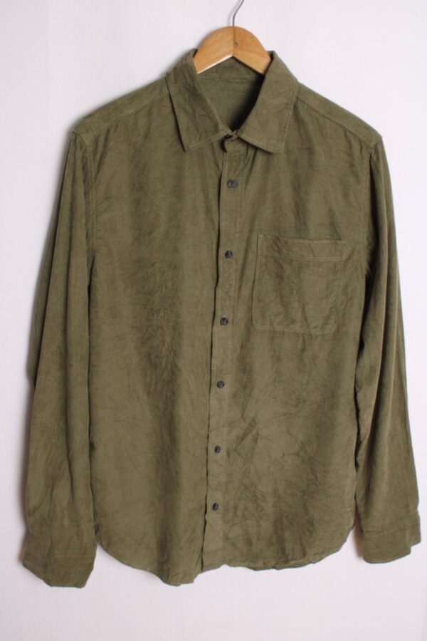Camisa Pana Verde Vintage "S"