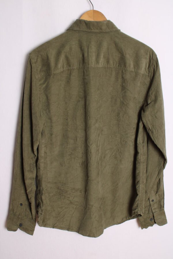 Camisa Pana Verde Vintage "S"