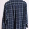 Camisa Franela Cuadros Azules Vintage "L"