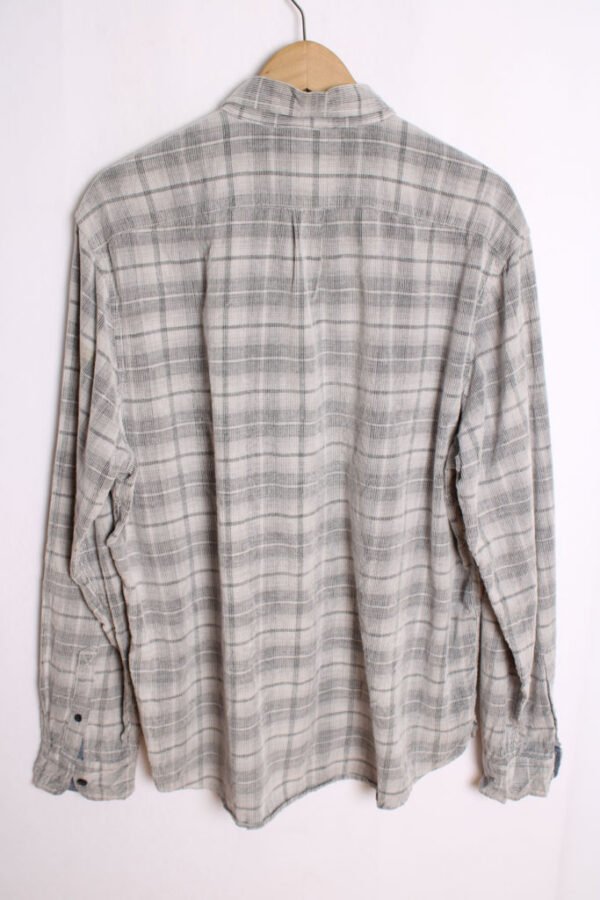 camisa pana vintage-30 Camisa Cuadros Pana Grises Vintage "XL"