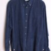 Camisa Pana Vintage Azul Marino "2XL"