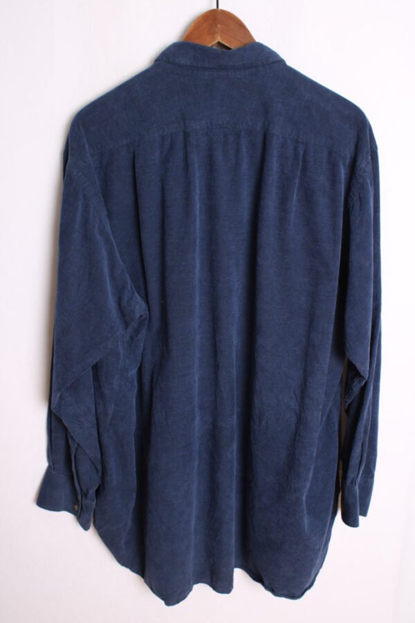 Camisa Pana Vintage Azul Marino "2XL"