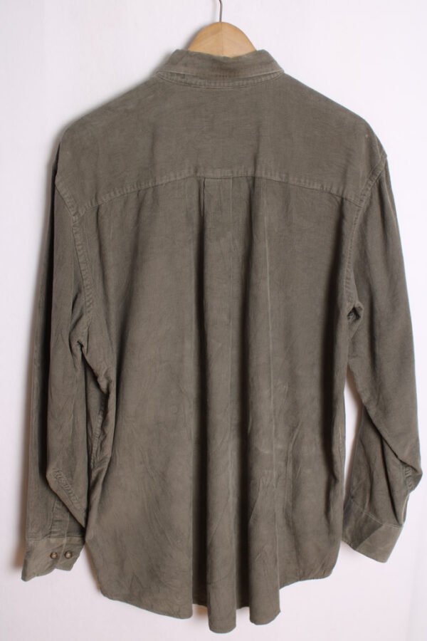 Camisa Pana Vintage Color Gris "XL"
