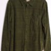 Camisa Vintage Verde de Pana "L"